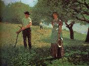 Winslow Homer, Waiting for reply